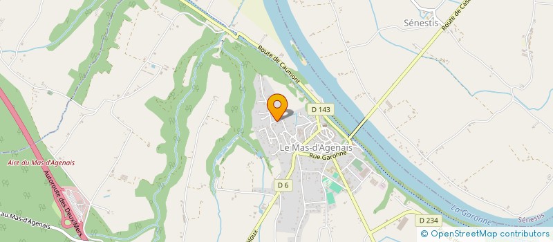 localisation de l'entreprise MADAME OLIVIA BOUCHON  LE MAS-D'AGENAIS