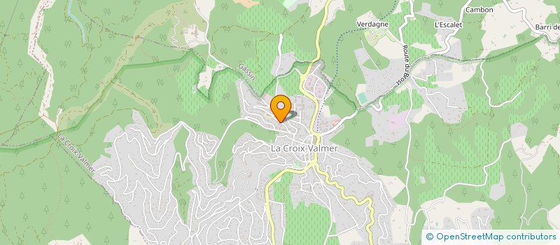 localisation de l'entreprise MADAME OLIVIA BRAS  LA CROIX-VALMER