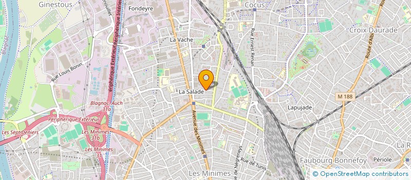 localisation de l'entreprise MADAME OLIVIA CAMARA  TOULOUSE