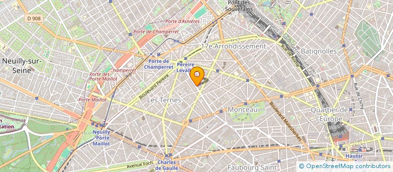 localisation de l'entreprise MADAME OLIVIA CARRELET DE LOISY  PARIS