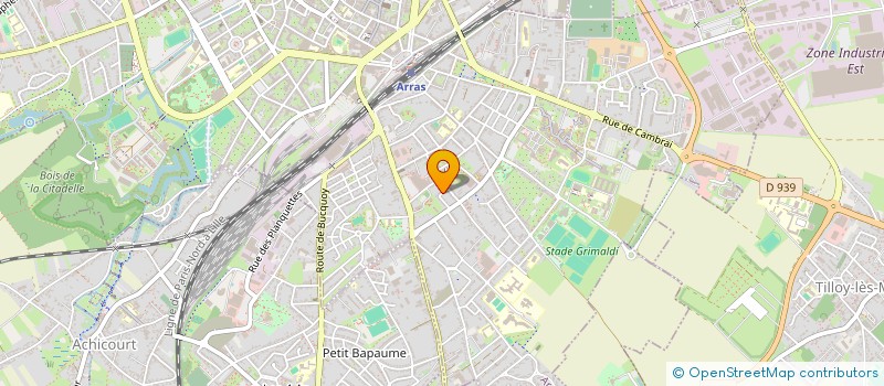 localisation de l'entreprise MADAME OLIVIA CARVALHO à ARRAS