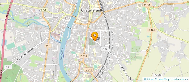 localisation de l'entreprise MADAME OLIVIA CASARI  CHATELLERAULT