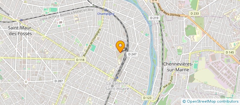 localisation de l'entreprise MADAME OLIVIA CHAYETTE à SAINT-MAUR-DES-FOSSES