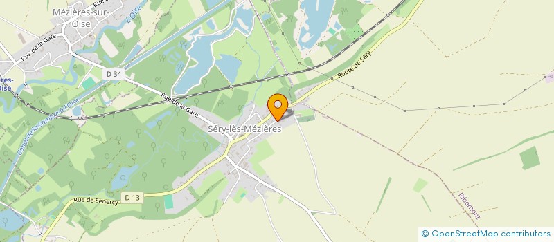 localisation de l'entreprise MADAME OLIVIA CLEMENARD  SERY-LES-MEZIERES