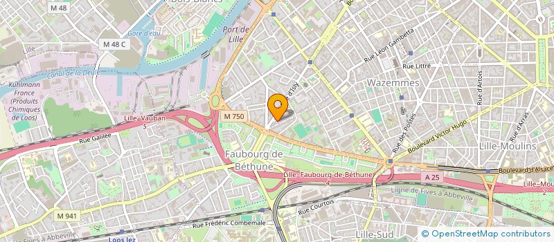 localisation de l'entreprise MADAME OLIVIA CLEMENT à LILLE