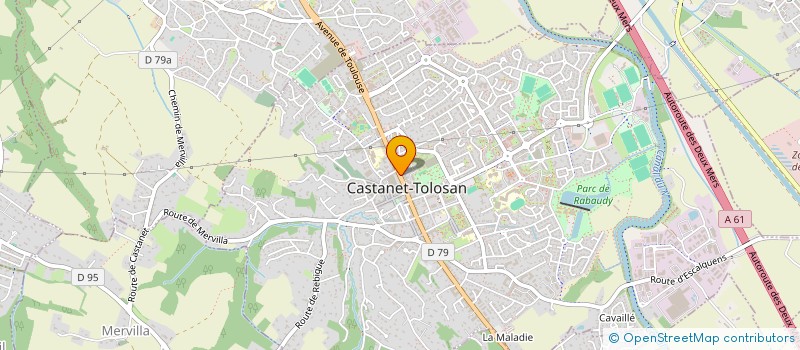 localisation de l'entreprise MADAME OLIVIA CUISSET à CASTANET-TOLOSAN