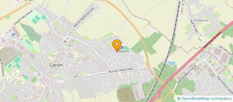 localisation de l'entreprise MADAME OLIVIA CUSTOZA  CARVIN