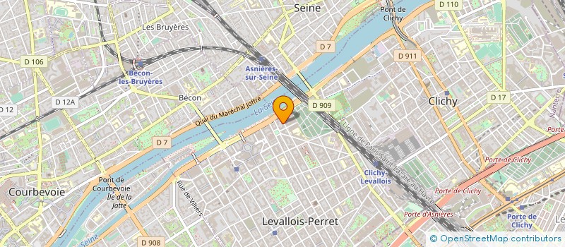 localisation de l'entreprise MADAME OLIVIA DARTHOU à LEVALLOIS-PERRET