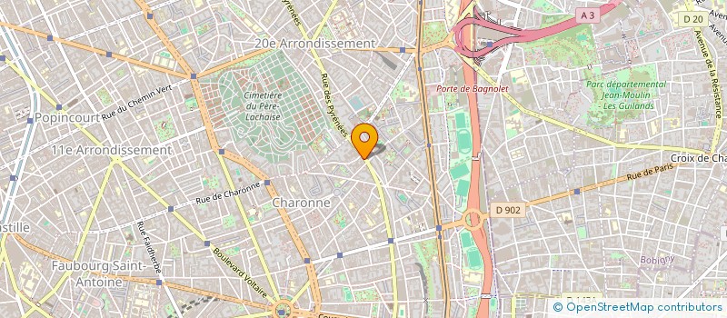 localisation de l'entreprise MADAME OLIVIA DE BONA  PARIS