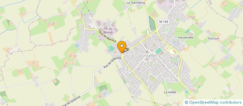 localisation de l'entreprise MADAME OLIVIA DEBLOCK  LINSELLES