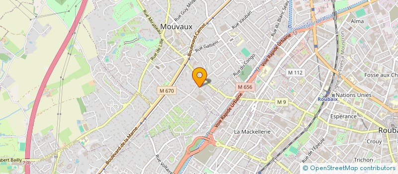 localisation de l'entreprise MADAME OLIVIA DELANNOY à MOUVAUX