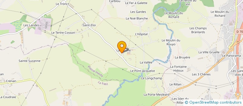 localisation de l'entreprise MADAME OLIVIA DELAPORTE  PLAINE-HAUTE