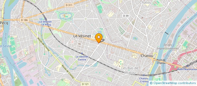 localisation de l'entreprise MADAME OLIVIA DEMORAT  LE VESINET