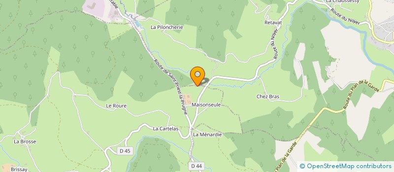 localisation de l'entreprise MADAME OLIVIA DEMURE  JURE