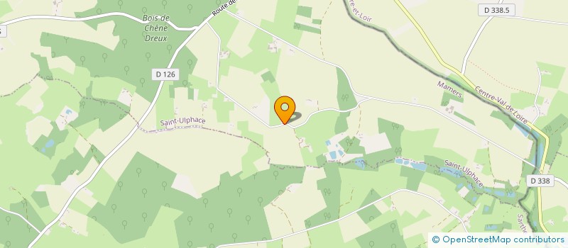 localisation de l'entreprise MADAME OLIVIA DESCHAMPS  SAINT-ULPHACE