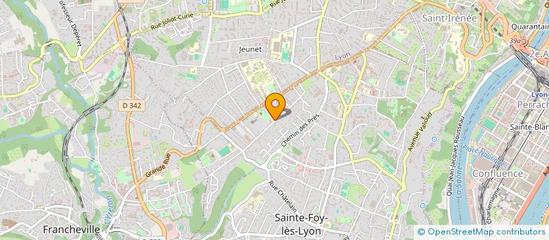 localisation de l'entreprise MADAME OLIVIA DORIO à SAINTE-FOY-LES-LYON