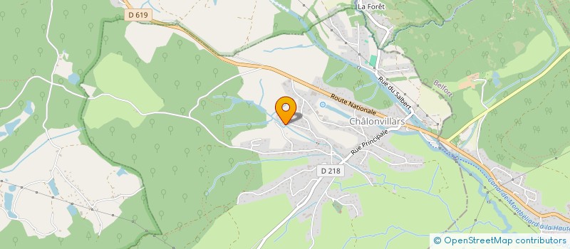 localisation de l'entreprise MADAME OLIVIA DOUDARD  CHALONVILLARS