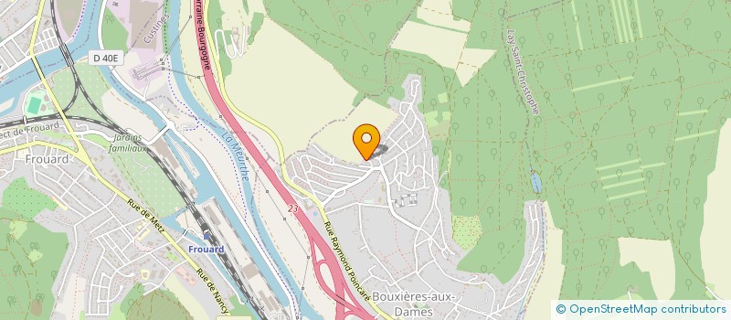 localisation de l'entreprise MADAME OLIVIA DUGAT  BOUXIERES-AUX-DAMES