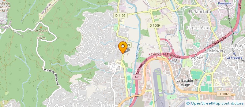 localisation de l'entreprise MADAME OLIVIA DUREPAIRE  CANNES