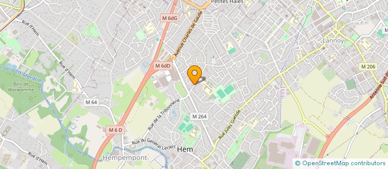 localisation de l'entreprise MADAME OLIVIA DURIEZ  HEM