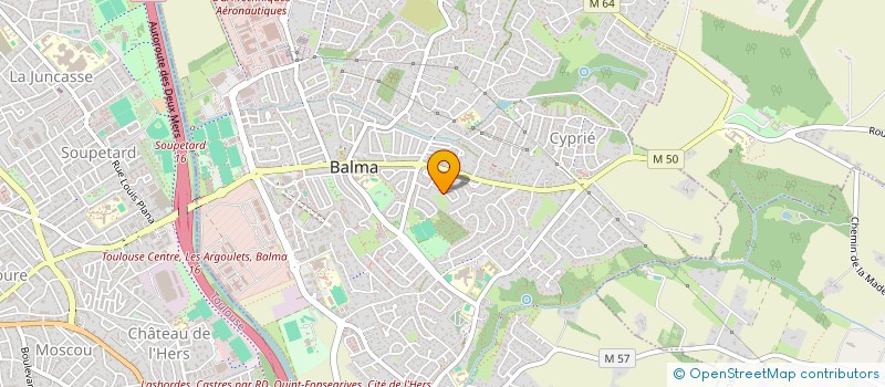 localisation de l'entreprise MADAME OLIVIA EMERY à BALMA