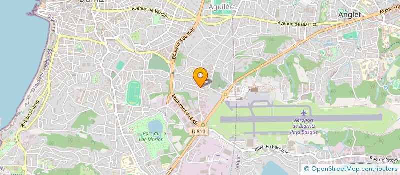 localisation de l'entreprise MADAME OLIVIA ESCARTIN GRATIA  BIARRITZ