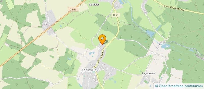 localisation de l'entreprise MADAME OLIVIA ESPINOSA  ADAINVILLE