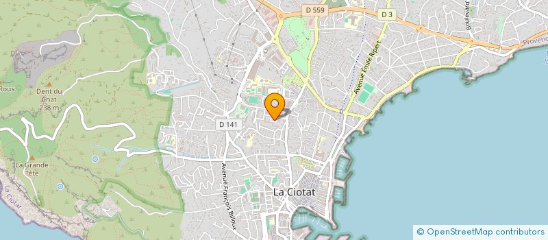 localisation de l'entreprise MADAME OLIVIA FADDA  LA CIOTAT