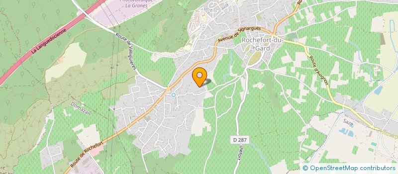 localisation de l'entreprise MADAME OLIVIA FARAONE-RICCARDI  ROCHEFORT-DU-GARD