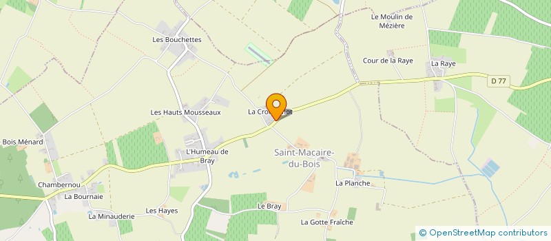 localisation de l'entreprise MADAME OLIVIA FARDEAU  SAINT-MACAIRE-DU-BOIS