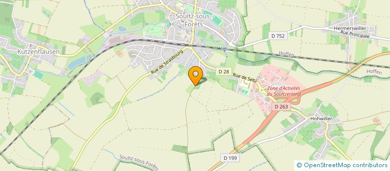 localisation de l'entreprise MADAME OLIVIA FERBACH  SOULTZ-SOUS-FORETS