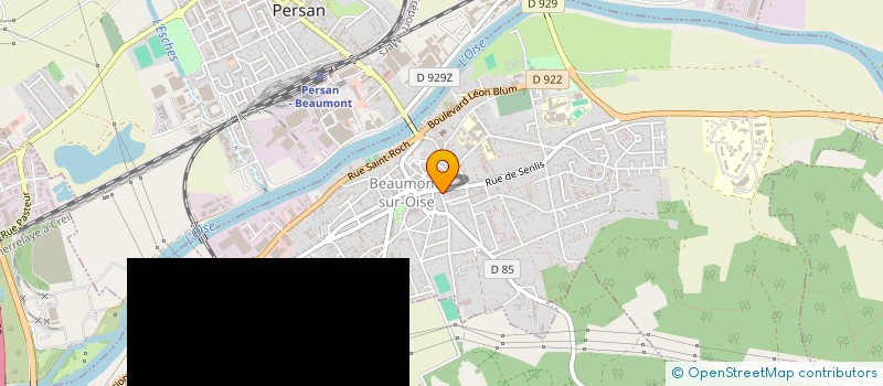 localisation de l'entreprise MADAME OLIVIA FERREIRA DOS SANTOS à BEAUMONT-SUR-OISE