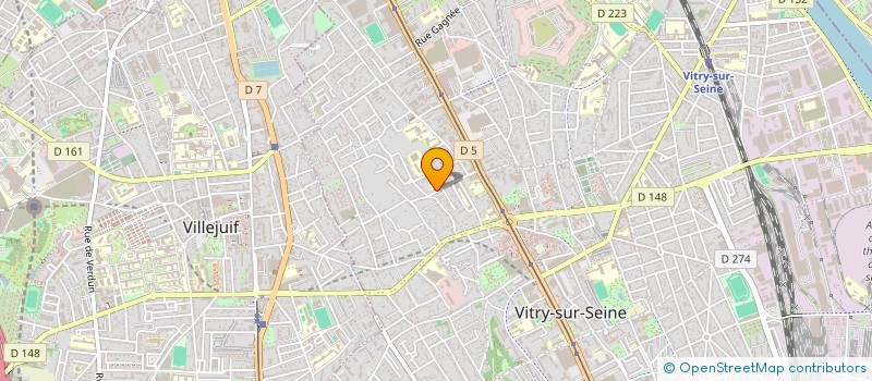 localisation de l'entreprise MADAME OLIVIA FIORI à VITRY-SUR-SEINE