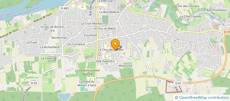 localisation de l'entreprise MADAME OLIVIA FOURNIER  AMBOISE