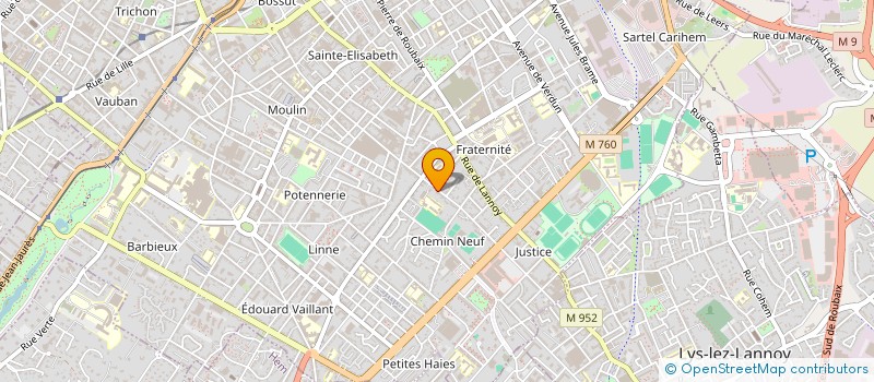 localisation de l'entreprise MADAME OLIVIA FRANCOIS à ROUBAIX