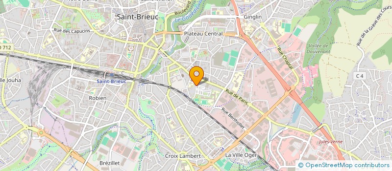 localisation de l'entreprise MADAME OLIVIA GAONACH à SAINT-BRIEUC