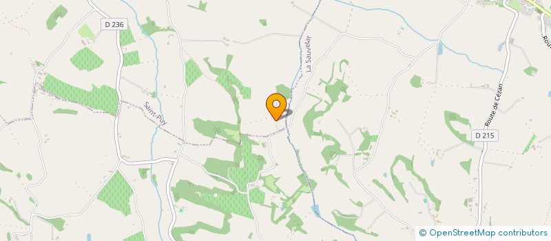 localisation de l'entreprise MADAME OLIVIA GARBAY  SAINT-PUY