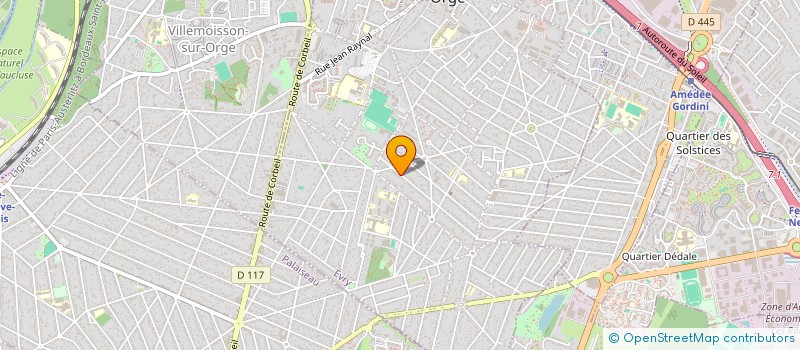 localisation de l'entreprise MADAME OLIVIA GARCON  MORSANG-SUR-ORGE