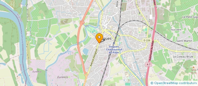 localisation de l'entreprise MADAME OLIVIA GARRIDO  SORGUES