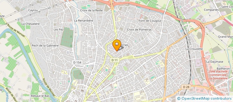 localisation de l'entreprise MADAME OLIVIA GHERVAS à BEZIERS