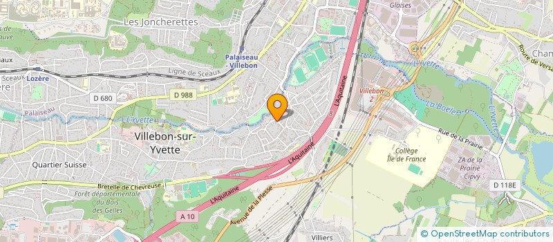 localisation de l'entreprise MADAME OLIVIA GRIFFIT à VILLEBON-SUR-YVETTE