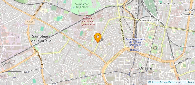 localisation de l'entreprise MADAME OLIVIA GUENNELON à ORLEANS