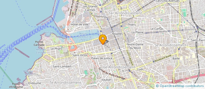 localisation de l'entreprise MADAME OLIVIA GUETTA à MARSEILLE