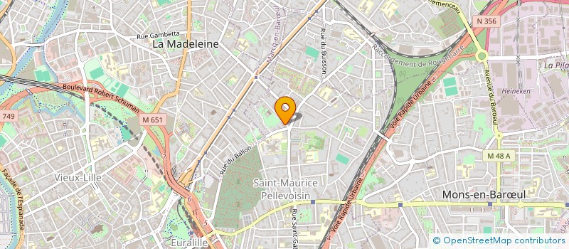 localisation de l'entreprise MADAME OLIVIA GUISLAIN à LILLE