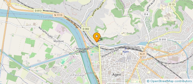 localisation de l'entreprise MADAME OLIVIA HENRY  AGEN