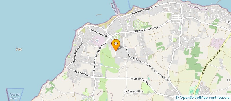 localisation de l'entreprise MADAME OLIVIA HOPFNER à LA PLAINE-SUR-MER