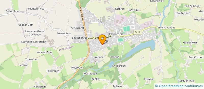 localisation de l'entreprise MADAME OLIVIA HUSSON  MORLAIX