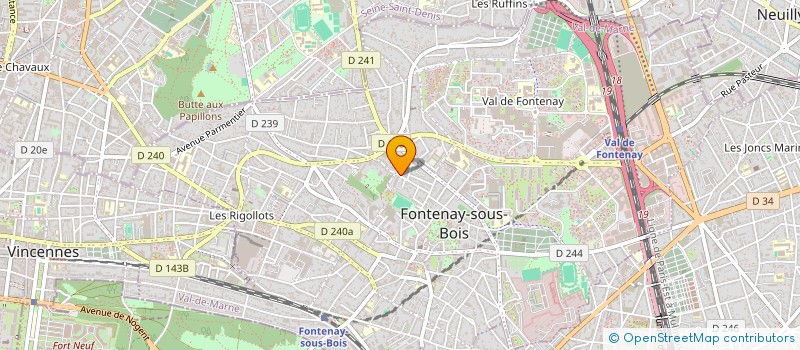 localisation de l'entreprise MADAME OLIVIA JEANJEAN à FONTENAY-SOUS-BOIS