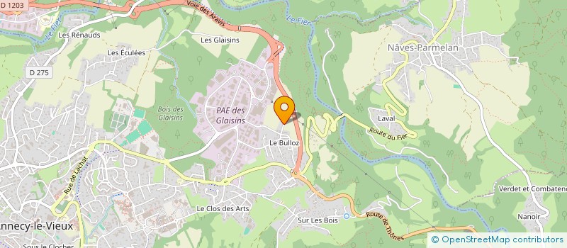 localisation de l'entreprise MADAME OLIVIA JENDRYSIAK  ANNECY