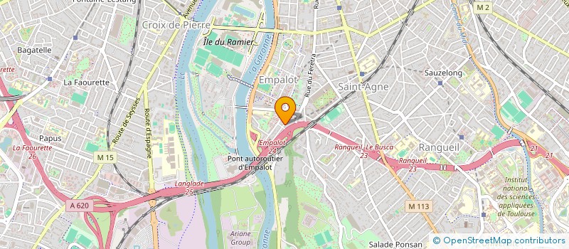 localisation de l'entreprise MADAME OLIVIA KHOUNACH  TOULOUSE